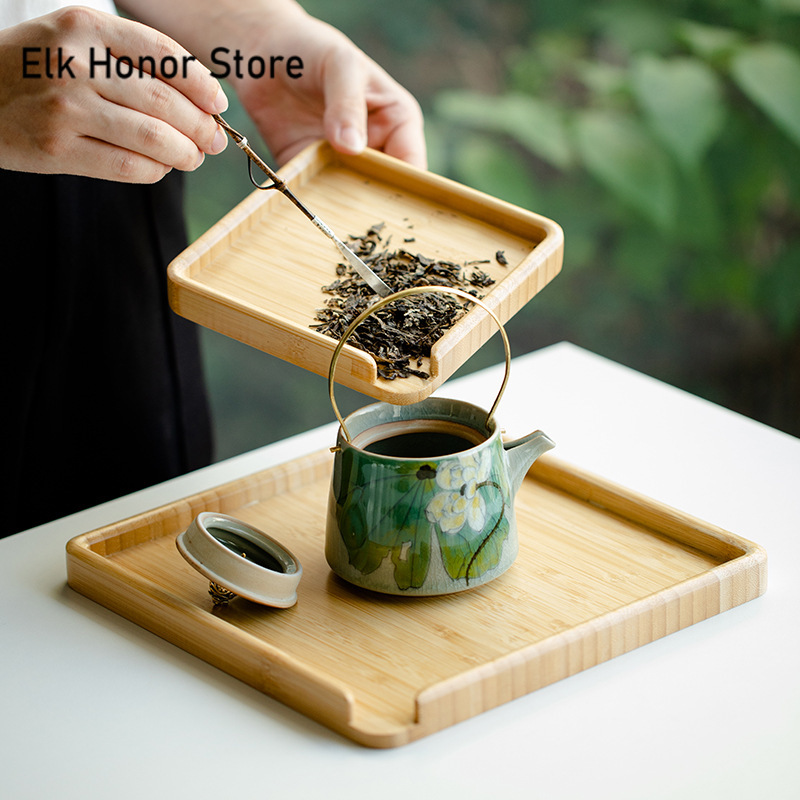 الصينية الخيزران الغذاء صينية  - مراجعة Bonsai Garden Home وسعره