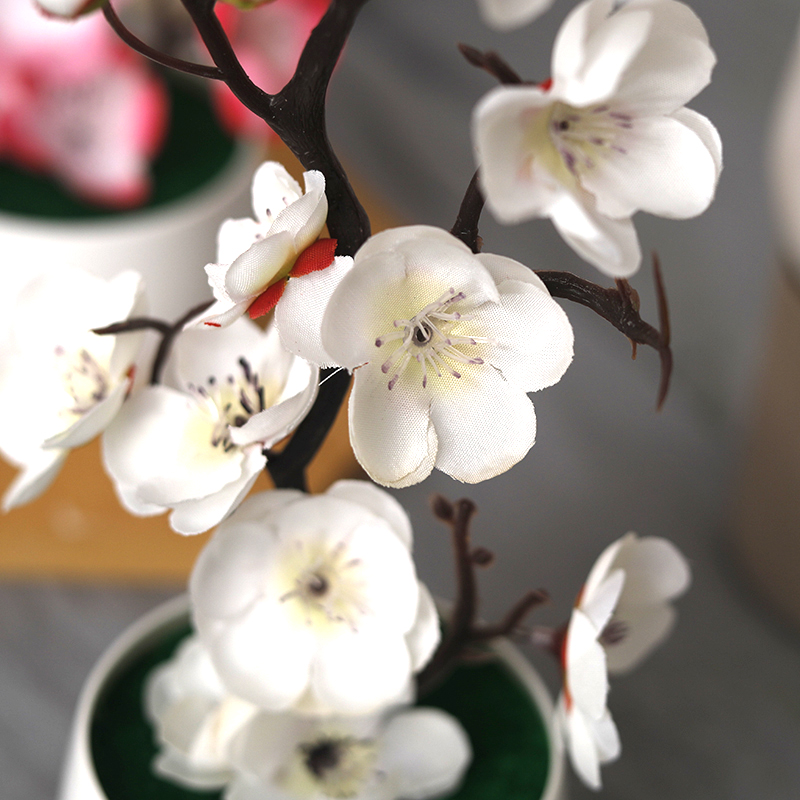 عيد الميلاد وهمية الأخضر فروع  - مراجعة Bonsai Garden Home وسعره
