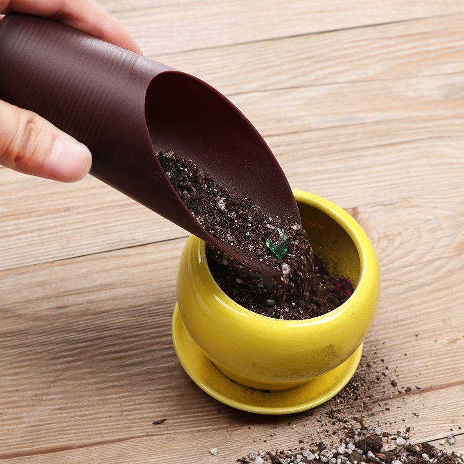 1 قطعة البلاستيك التربة مجرفة  - مراجعة Bonsai Garden Accessories وسعره